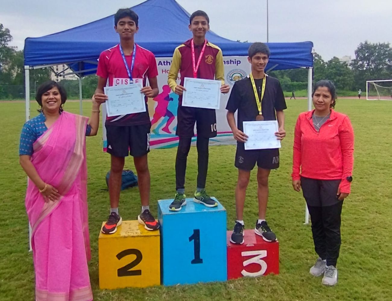 cisce zonal silver medalist